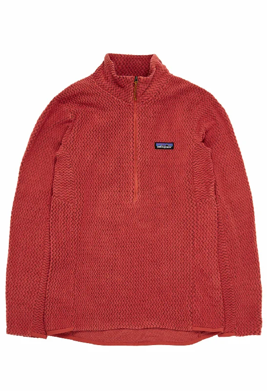 Patagonia Women's R1 Air Zip Neck - Burl Red