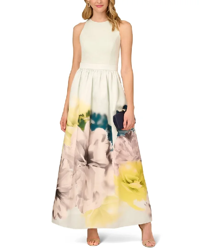 Long - Sleeve Women Dress in Velvet for a Luxurious Winter Look Long - Sleeve Women Dress in Velvet for a Luxurious Winter Look Aidan Mattox Printed Twill Ballgown Long - Sleeve Women Dress in Velvet for a Luxurious Winter Look Long - Sleeve Women Dress in Velvet for a Luxurious Winter Look Aidan Mattox Printed Twill Ballgown