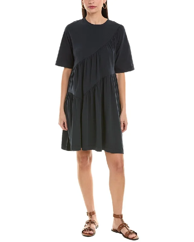 Long - Sleeve Women Dress in Velvet for a Luxurious Winter Look Long - Sleeve Women Dress in Velvet for a Luxurious Winter Look ALPHA STUDIO Shirred T-Shirt Dress Long - Sleeve Women Dress in Velvet for a Luxurious Winter Look Long - Sleeve Women Dress in Velvet for a Luxurious Winter Look ALPHA STUDIO Shirred T-Shirt Dress