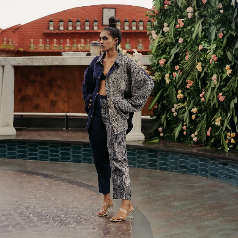 Pleated Women Dress with a Timeless and Elegant Texture Pleated Women Dress with a Timeless and Elegant Texture Woven Cotton Co-Ord Set | Half Printed | Navy & Beige Pleated Women Dress with a Timeless and Elegant Texture Pleated Women Dress with a Timeless and Elegant Texture Woven Cotton Co-Ord Set | Half Printed | Navy & Beige