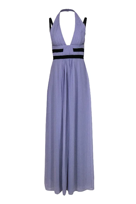 Halter Neck Women Dress to Show Off the Shoulders and Neckline Halter Neck Women Dress to Show Off the Shoulders and Neckline BCBG Max Azria - Lavender Pleated Halter-Style Sleeveless Gown w/ Black Trim Sz 2 Halter Neck Women Dress to Show Off the Shoulders and Neckline Halter Neck Women Dress to Show Off the Shoulders and Neckline BCBG Max Azria - Lavender Pleated Halter-Style Sleeveless Gown w/ Black Trim Sz 2