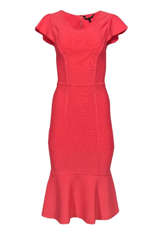 Backless Women Dress for a Sexy and Alluring Look at Evening Events Backless Women Dress for a Sexy and Alluring Look at Evening Events BCBG Max Azria - Coral Cap Sleeve Midi Dress w/ Peplum Hem Sz S Backless Women Dress for a Sexy and Alluring Look at Evening Events Backless Women Dress for a Sexy and Alluring Look at Evening Events BCBG Max Azria - Coral Cap Sleeve Midi Dress w/ Peplum Hem Sz S