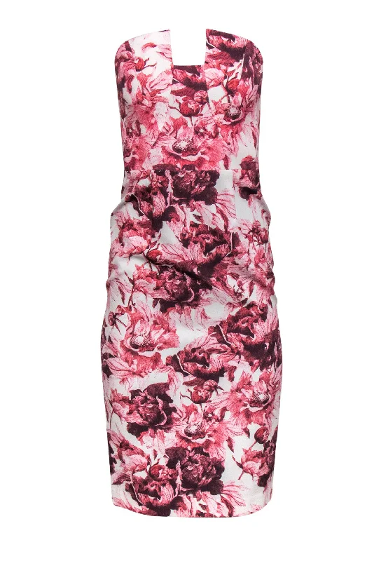 Ruffled Women Dress with Multiple Layers for a Playful and Girly Style Ruffled Women Dress with Multiple Layers for a Playful and Girly Style Black Halo - Pink Floral Print Notch Neckline Sheath Dress Sz 0 Ruffled Women Dress with Multiple Layers for a Playful and Girly Style Ruffled Women Dress with Multiple Layers for a Playful and Girly Style Black Halo - Pink Floral Print Notch Neckline Sheath Dress Sz 0