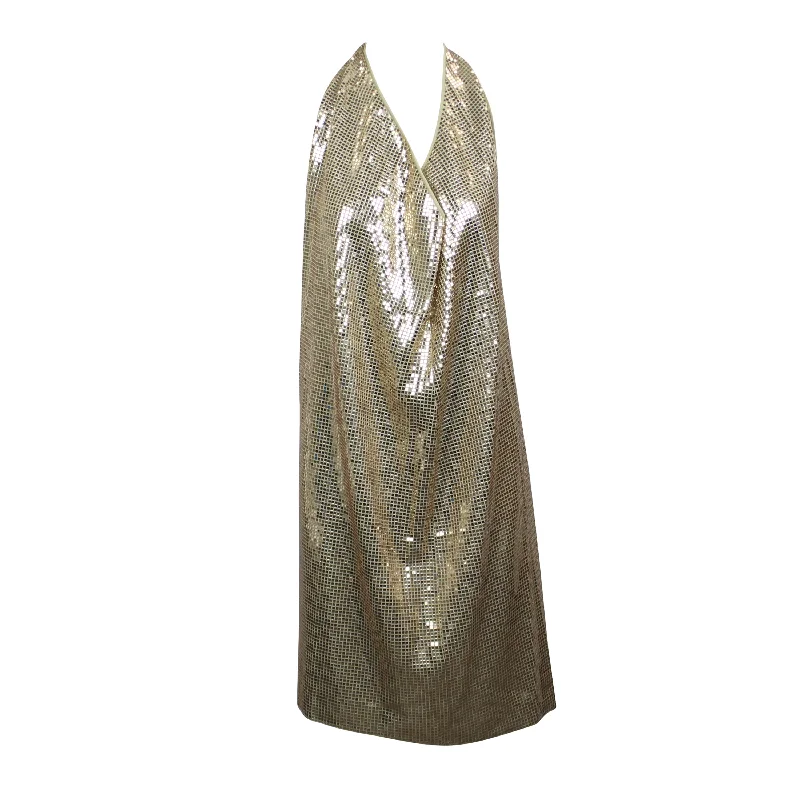 Off - the - Shoulder Women Dress for a Romantic and Feminine Look Off - the - Shoulder Women Dress for a Romantic and Feminine Look Bottega Veneta Sequin Dress - Gold
