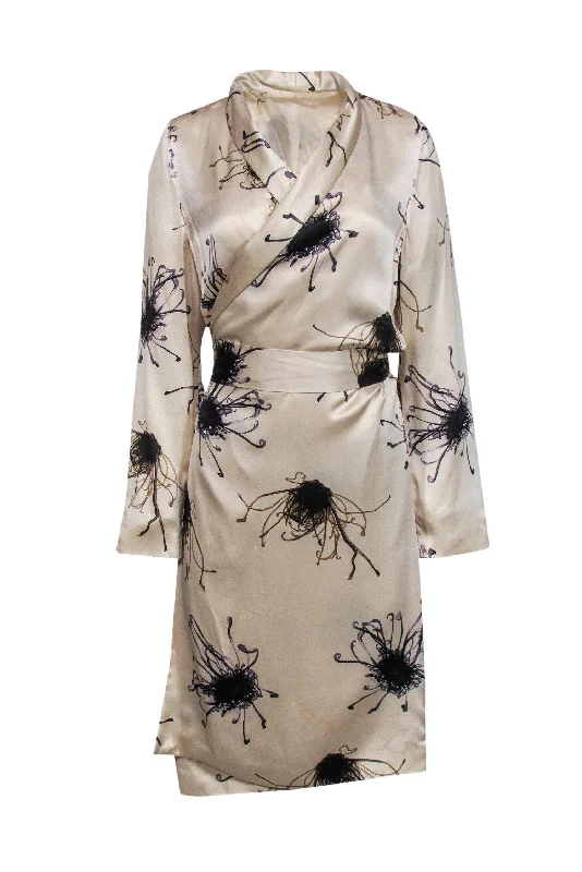 Long - Sleeve Women Dress in Velvet for a Luxurious Winter Look Long - Sleeve Women Dress in Velvet for a Luxurious Winter Look Brioni - Cream Abstract Print Kimono OS Long - Sleeve Women Dress in Velvet for a Luxurious Winter Look Long - Sleeve Women Dress in Velvet for a Luxurious Winter Look Brioni - Cream Abstract Print Kimono OS