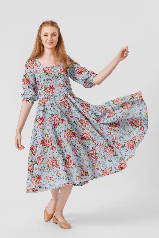 Mermaid - Style Women Dress with a Fitted Silhouette for Special Occasions Mermaid - Style Women Dress with a Fitted Silhouette for Special Occasions Carmen Dress, 3/4 Sleeve Mermaid - Style Women Dress with a Fitted Silhouette for Special Occasions Mermaid - Style Women Dress with a Fitted Silhouette for Special Occasions Carmen Dress, 3/4 Sleeve