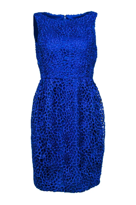 Plus Size Women Dress with a Flattering A - Line Cut for Comfort and Style Plus Size Women Dress with a Flattering A - Line Cut for Comfort and Style Carmen Marc Valvo - Royal Blue Open Weave Crochet Dress Sz 6 Plus Size Women Dress with a Flattering A - Line Cut for Comfort and Style Plus Size Women Dress with a Flattering A - Line Cut for Comfort and Style Carmen Marc Valvo - Royal Blue Open Weave Crochet Dress Sz 6