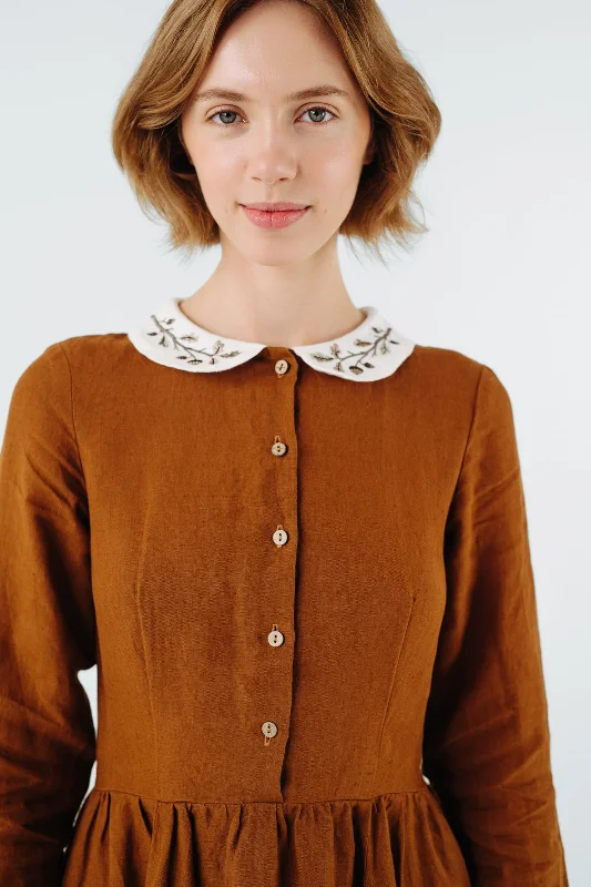 Sheath Women Dress with a Tailored Fit for a Professional Look Sheath Women Dress with a Tailored Fit for a Professional Look Classic Dress with Embroidered Hazelnut Collar, Long Sleeve Sheath Women Dress with a Tailored Fit for a Professional Look Sheath Women Dress with a Tailored Fit for a Professional Look Classic Dress with Embroidered Hazelnut Collar, Long Sleeve