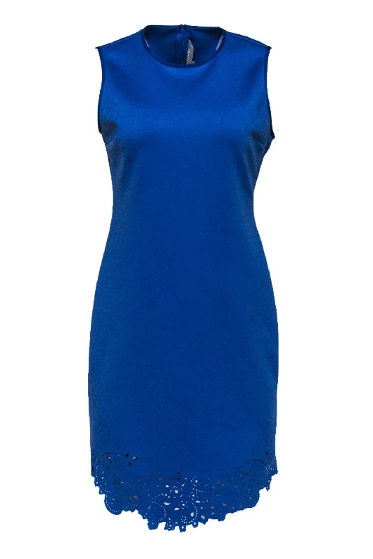 Shift Women Dress with a Simple and Classic Design for Everyday Wear Shift Women Dress with a Simple and Classic Design for Everyday Wear Clover Canyon - Blue Scuba Knit Sheath Dress w/ Laser Cutouts Sz L Shift Women Dress with a Simple and Classic Design for Everyday Wear Shift Women Dress with a Simple and Classic Design for Everyday Wear Clover Canyon - Blue Scuba Knit Sheath Dress w/ Laser Cutouts Sz L