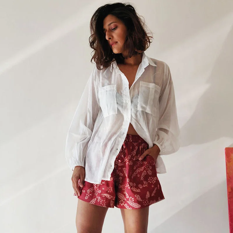 Pleated Women Dress with a Timeless and Elegant Texture Pleated Women Dress with a Timeless and Elegant Texture Cotton Printed Shorts | Maroon Pleated Women Dress with a Timeless and Elegant Texture Pleated Women Dress with a Timeless and Elegant Texture Cotton Printed Shorts | Maroon