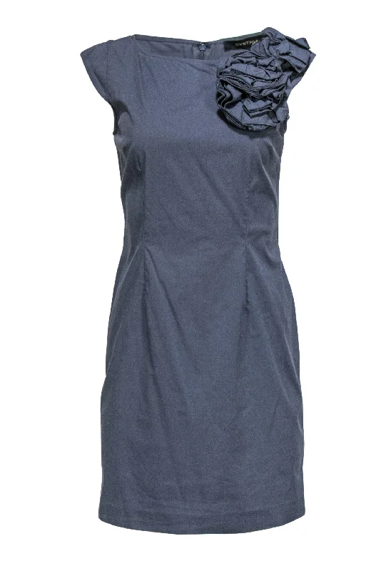 Little Black Women Dress with Sequins for a Glamorous Night Out Little Black Women Dress with Sequins for a Glamorous Night Out Cynthia Steffe - Dark Slate Blue Sheath Dress w/ Ruffles Sz 6 Little Black Women Dress with Sequins for a Glamorous Night Out Little Black Women Dress with Sequins for a Glamorous Night Out Cynthia Steffe - Dark Slate Blue Sheath Dress w/ Ruffles Sz 6