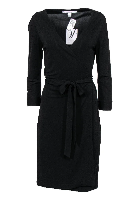 Wrap - Style Women Dress with Adjustable Fit for All Body Types Wrap - Style Women Dress with Adjustable Fit for All Body Types Diane von Furstenberg - Black Quarter Sleeve Wrap Dress Sz 12 Wrap - Style Women Dress with Adjustable Fit for All Body Types Wrap - Style Women Dress with Adjustable Fit for All Body Types Diane von Furstenberg - Black Quarter Sleeve Wrap Dress Sz 12
