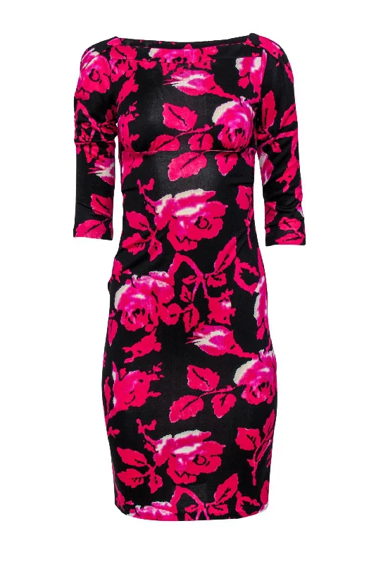 Pleated Women Dress with a Timeless and Elegant Texture Pleated Women Dress with a Timeless and Elegant Texture Diane von Furstenberg - Black & Pink Rose Print Silk Midi Dress Sz 2 Pleated Women Dress with a Timeless and Elegant Texture Pleated Women Dress with a Timeless and Elegant Texture Diane von Furstenberg - Black & Pink Rose Print Silk Midi Dress Sz 2
