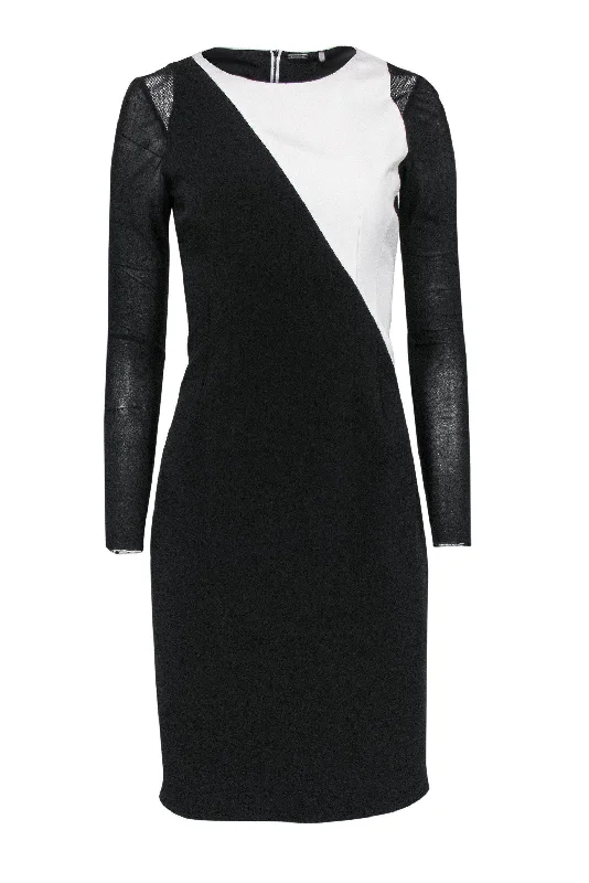 Wrap - Style Women Dress with Adjustable Fit for All Body Types Wrap - Style Women Dress with Adjustable Fit for All Body Types Elie Tahari - Black & White Bodycon Dress Sz 4 Wrap - Style Women Dress with Adjustable Fit for All Body Types Wrap - Style Women Dress with Adjustable Fit for All Body Types Elie Tahari - Black & White Bodycon Dress Sz 4
