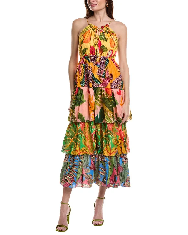 Ruffled Women Dress with Multiple Layers for a Playful and Girly Style Ruffled Women Dress with Multiple Layers for a Playful and Girly Style FARM Rio Colorful Mixed Prints Tiered Maxi Dress Ruffled Women Dress with Multiple Layers for a Playful and Girly Style Ruffled Women Dress with Multiple Layers for a Playful and Girly Style FARM Rio Colorful Mixed Prints Tiered Maxi Dress