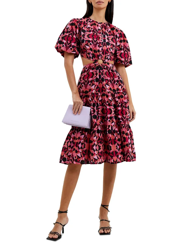 Halter Neck Women Dress to Show Off the Shoulders and Neckline Halter Neck Women Dress to Show Off the Shoulders and Neckline Felicity Womens Cut-Out Printed Midi Dress Halter Neck Women Dress to Show Off the Shoulders and Neckline Halter Neck Women Dress to Show Off the Shoulders and Neckline Felicity Womens Cut-Out Printed Midi Dress