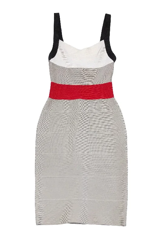 Sleeveless Women Dress in Bright Colors for Summer Parties Sleeveless Women Dress in Bright Colors for Summer Parties Herve Leger - Color-Blocked Bandage Dress Sz XXS Sleeveless Women Dress in Bright Colors for Summer Parties Sleeveless Women Dress in Bright Colors for Summer Parties Herve Leger - Color-Blocked Bandage Dress Sz XXS