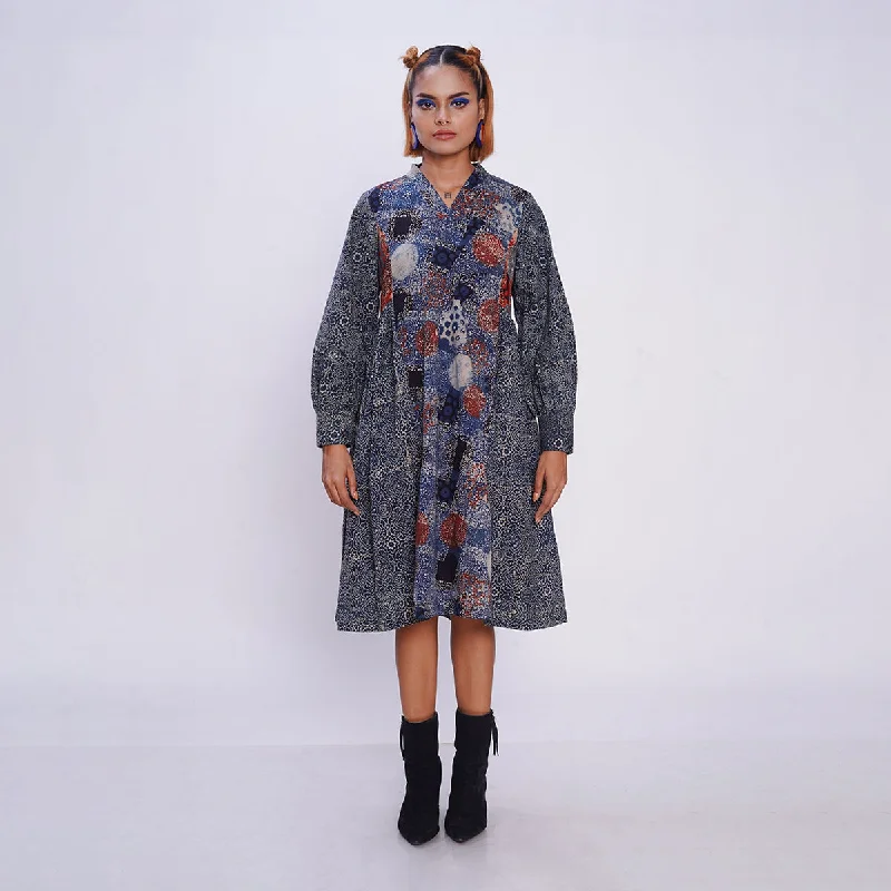 Shift Women Dress with a Simple and Classic Design for Everyday Wear Shift Women Dress with a Simple and Classic Design for Everyday Wear Cotton A-Line Dress For Women | Ajrakh Handblock Printed | Indigo Shift Women Dress with a Simple and Classic Design for Everyday Wear Shift Women Dress with a Simple and Classic Design for Everyday Wear Cotton A-Line Dress For Women | Ajrakh Handblock Printed | Indigo
