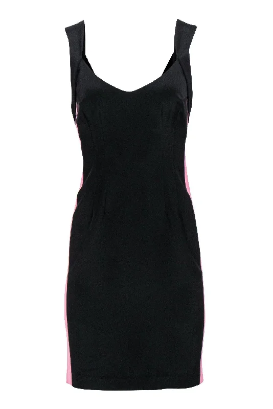 Off - the - Shoulder Women Dress for a Romantic and Feminine Look Off - the - Shoulder Women Dress for a Romantic and Feminine Look Jay Godfrey - Black Sleeveless Bodycon Dress w/ Hot Pink Trim Sz 4 Off - the - Shoulder Women Dress for a Romantic and Feminine Look Off - the - Shoulder Women Dress for a Romantic and Feminine Look Jay Godfrey - Black Sleeveless Bodycon Dress w/ Hot Pink Trim Sz 4