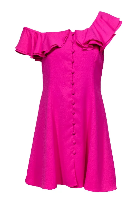 Printed Abstract Women Dress for a Modern and Artistic Appeal Printed Abstract Women Dress for a Modern and Artistic Appeal Jay Godfrey - Bright Pink Ruffle Sleeve Shift Dress Sz 4 Printed Abstract Women Dress for a Modern and Artistic Appeal Printed Abstract Women Dress for a Modern and Artistic Appeal Jay Godfrey - Bright Pink Ruffle Sleeve Shift Dress Sz 4
