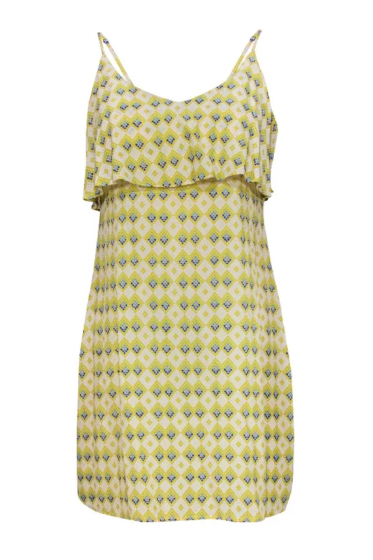 Plus Size Women Dress with a Flattering A - Line Cut for Comfort and Style Plus Size Women Dress with a Flattering A - Line Cut for Comfort and Style Joie - Yellow, White & Blue Geometric Print Spaghetti Strap Silk Shift Dress w/ Flounce Sz S Plus Size Women Dress with a Flattering A - Line Cut for Comfort and Style Plus Size Women Dress with a Flattering A - Line Cut for Comfort and Style Joie - Yellow, White & Blue Geometric Print Spaghetti Strap Silk Shift Dress w/ Flounce Sz S