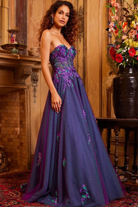 Sleeveless Women Dress in Bright Colors for Summer Parties Sleeveless Women Dress in Bright Colors for Summer Parties Jovani 23578