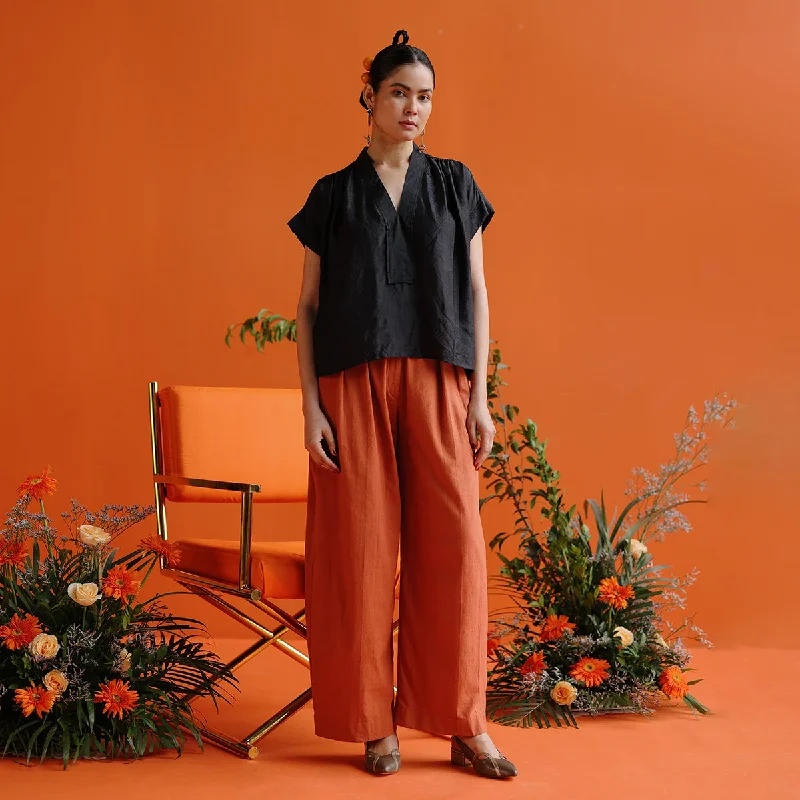Backless Women Dress for a Sexy and Alluring Look at Evening Events Backless Women Dress for a Sexy and Alluring Look at Evening Events Handwoven Cotton Pleated Trousers For Women | Brown Backless Women Dress for a Sexy and Alluring Look at Evening Events Backless Women Dress for a Sexy and Alluring Look at Evening Events Handwoven Cotton Pleated Trousers For Women | Brown