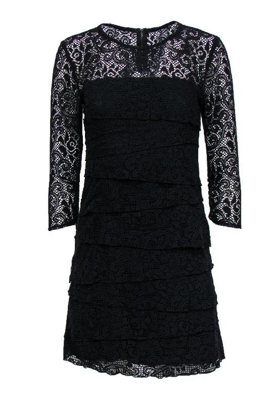 Sleeveless Women Dress in Bright Colors for Summer Parties Sleeveless Women Dress in Bright Colors for Summer Parties Laundry by Shelli Segal - Black Lace Long Sleeve Tiered Dress Sz 4 Sleeveless Women Dress in Bright Colors for Summer Parties Sleeveless Women Dress in Bright Colors for Summer Parties Laundry by Shelli Segal - Black Lace Long Sleeve Tiered Dress Sz 4