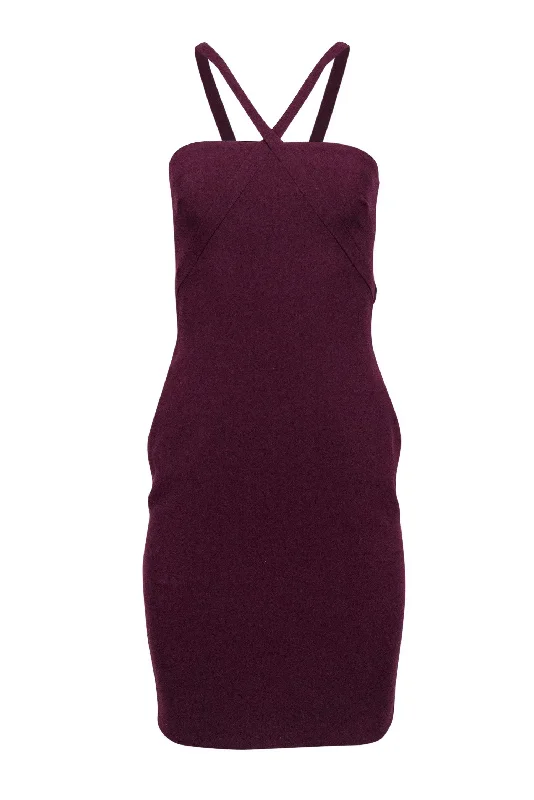 Ruffled Women Dress with Multiple Layers for a Playful and Girly Style Ruffled Women Dress with Multiple Layers for a Playful and Girly Style Likely - Dark Purple Bodycon Dress w/ Crisscross Design Sz 4 Ruffled Women Dress with Multiple Layers for a Playful and Girly Style Ruffled Women Dress with Multiple Layers for a Playful and Girly Style Likely - Dark Purple Bodycon Dress w/ Crisscross Design Sz 4