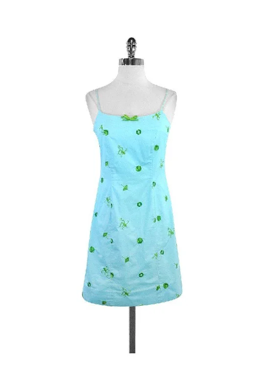 Mermaid - Style Women Dress with a Fitted Silhouette for Special Occasions Mermaid - Style Women Dress with a Fitted Silhouette for Special Occasions Lilly Pulitzer - Blue & Green Embroidered Cotton Blend Dress Sz 2 Mermaid - Style Women Dress with a Fitted Silhouette for Special Occasions Mermaid - Style Women Dress with a Fitted Silhouette for Special Occasions Lilly Pulitzer - Blue & Green Embroidered Cotton Blend Dress Sz 2