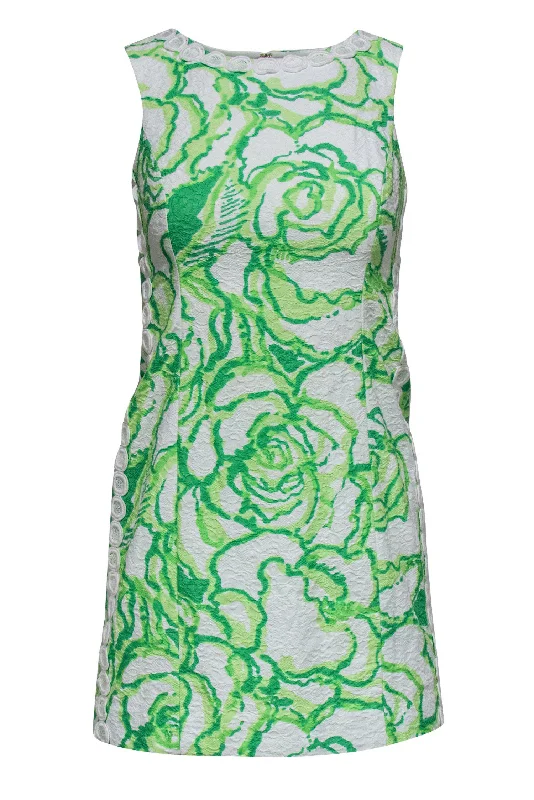 Sleeveless Women Dress in Bright Colors for Summer Parties Sleeveless Women Dress in Bright Colors for Summer Parties Lilly Pulitzer - Green & White Textured Dress w/ Crochet Trim Sz 0 Sleeveless Women Dress in Bright Colors for Summer Parties Sleeveless Women Dress in Bright Colors for Summer Parties Lilly Pulitzer - Green & White Textured Dress w/ Crochet Trim Sz 0