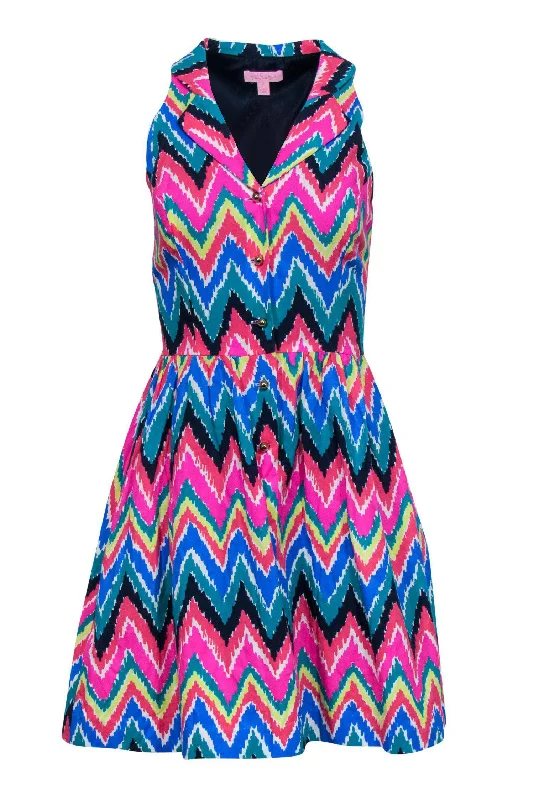 Empire Waist Women Dress to Accentuate the Bust and Conceal the Waist Empire Waist Women Dress to Accentuate the Bust and Conceal the Waist Lilly Pulitzer - Multicolored Zig-Zag Collared Dress Sz 2 Empire Waist Women Dress to Accentuate the Bust and Conceal the Waist Empire Waist Women Dress to Accentuate the Bust and Conceal the Waist Lilly Pulitzer - Multicolored Zig-Zag Collared Dress Sz 2
