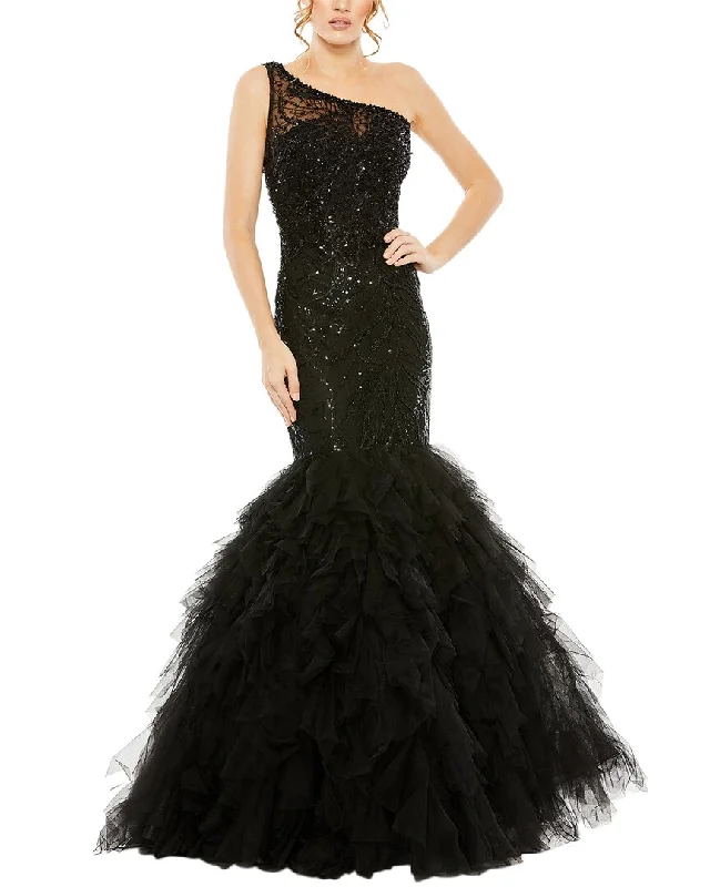 Mermaid - Style Women Dress with a Fitted Silhouette for Special Occasions Mermaid - Style Women Dress with a Fitted Silhouette for Special Occasions Mac Duggal Gown Mermaid - Style Women Dress with a Fitted Silhouette for Special Occasions Mermaid - Style Women Dress with a Fitted Silhouette for Special Occasions Mac Duggal Gown