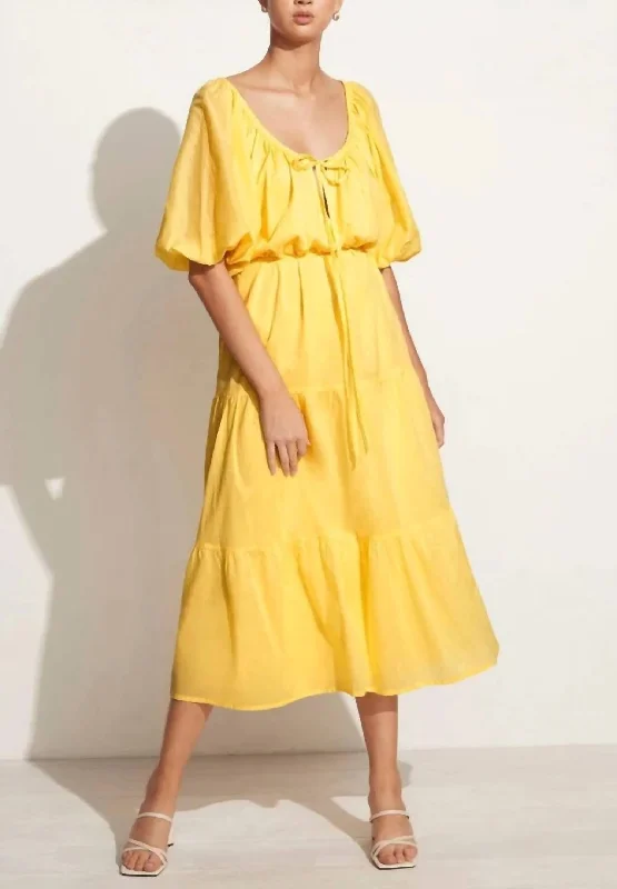 Lace - Embellished Women Dress for an Elegant and Sophisticated Appearance Lace - Embellished Women Dress for an Elegant and Sophisticated Appearance Marloe Maxi Dress In Plain Lemon Lace - Embellished Women Dress for an Elegant and Sophisticated Appearance Lace - Embellished Women Dress for an Elegant and Sophisticated Appearance Marloe Maxi Dress In Plain Lemon