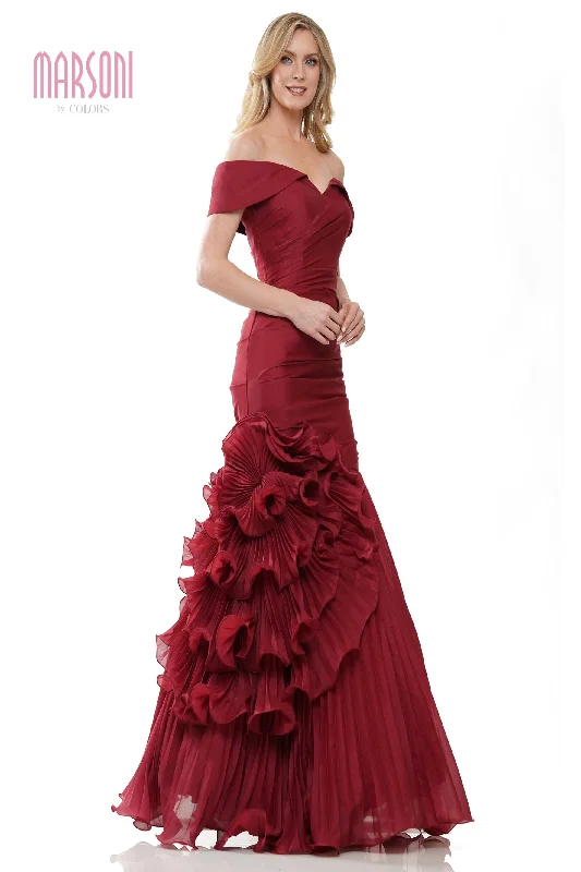 Strapless Women Dress with a Built - in Bra for Comfort and Support Strapless Women Dress with a Built - in Bra for Comfort and Support Marsoni MV1241 Strapless Women Dress with a Built - in Bra for Comfort and Support Strapless Women Dress with a Built - in Bra for Comfort and Support Marsoni MV1241