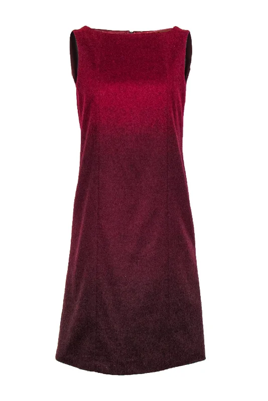 Little Black Women Dress with Sequins for a Glamorous Night Out Little Black Women Dress with Sequins for a Glamorous Night Out Max Mara - Red Fuzzy Wool Blend Shift Dress Sz 6