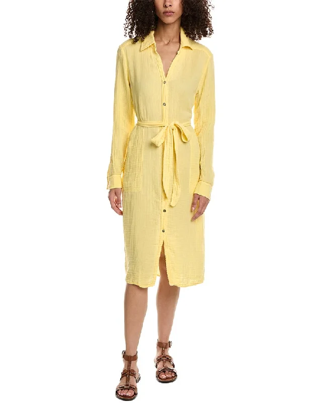 Backless Women Dress for a Sexy and Alluring Look at Evening Events Backless Women Dress for a Sexy and Alluring Look at Evening Events Michael Stars Cleo Button-Down Shirtdress
