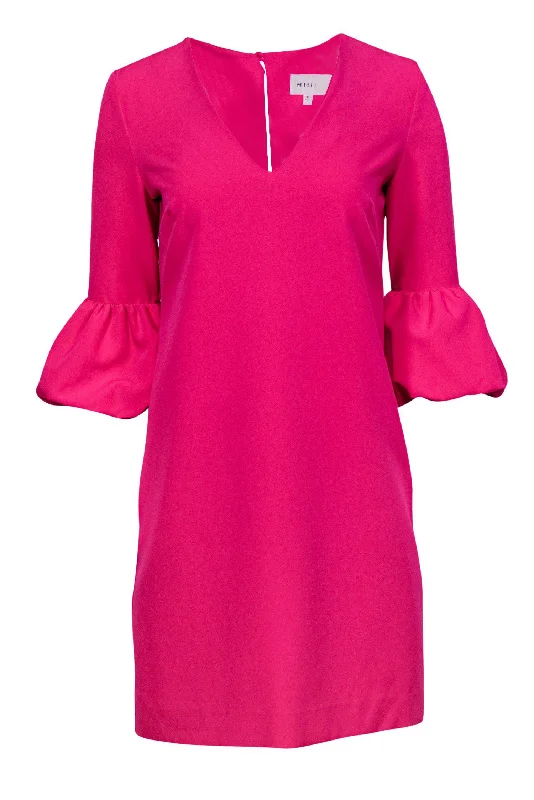 Mermaid - Style Women Dress with a Fitted Silhouette for Special Occasions Mermaid - Style Women Dress with a Fitted Silhouette for Special Occasions Milly - Hot Pink Shift Dress w/ Puff Sleeves Sz 4 Mermaid - Style Women Dress with a Fitted Silhouette for Special Occasions Mermaid - Style Women Dress with a Fitted Silhouette for Special Occasions Milly - Hot Pink Shift Dress w/ Puff Sleeves Sz 4
