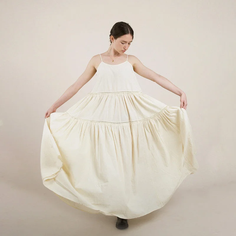 Halter Neck Women Dress to Show Off the Shoulders and Neckline Halter Neck Women Dress to Show Off the Shoulders and Neckline Pure Cotton Maxi Dress | Tiered Dress | White Halter Neck Women Dress to Show Off the Shoulders and Neckline Halter Neck Women Dress to Show Off the Shoulders and Neckline Pure Cotton Maxi Dress | Tiered Dress | White