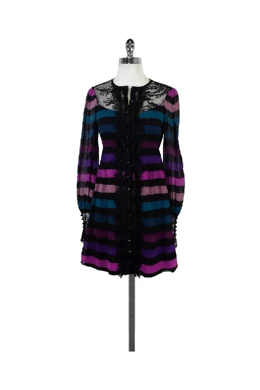 Empire Waist Women Dress to Accentuate the Bust and Conceal the Waist Empire Waist Women Dress to Accentuate the Bust and Conceal the Waist Nanette Lepore - Multicolor Striped Silk Dress Sz 4 Empire Waist Women Dress to Accentuate the Bust and Conceal the Waist Empire Waist Women Dress to Accentuate the Bust and Conceal the Waist Nanette Lepore - Multicolor Striped Silk Dress Sz 4