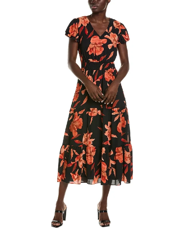 Wrap - Style Women Dress with Adjustable Fit for All Body Types Wrap - Style Women Dress with Adjustable Fit for All Body Types Nanette Nanette Lepore Chiffon Midi Dress Wrap - Style Women Dress with Adjustable Fit for All Body Types Wrap - Style Women Dress with Adjustable Fit for All Body Types Nanette Nanette Lepore Chiffon Midi Dress
