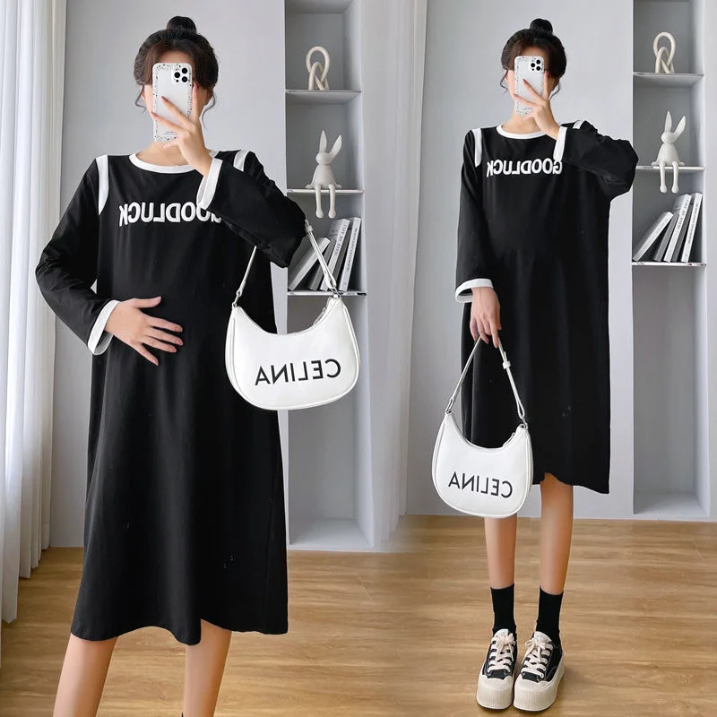 Off - the - Shoulder Women Dress for a Romantic and Feminine Look Off - the - Shoulder Women Dress for a Romantic and Feminine Look NiDELL Maternity Dress . Autumn and Winter New Maternity Sweater Fake Two-Piece Dress Off - the - Shoulder Women Dress for a Romantic and Feminine Look Off - the - Shoulder Women Dress for a Romantic and Feminine Look NiDELL Maternity Dress . Autumn and Winter New Maternity Sweater Fake Two-Piece Dress