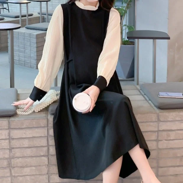Strapless Women Dress with a Built - in Bra for Comfort and Support Strapless Women Dress with a Built - in Bra for Comfort and Support NiDELL . Maternity Dress Autumn New Korean Style Fashionable Stringy Selvedge Stitching Mid-Length Dress for Pregnant Women Strapless Women Dress with a Built - in Bra for Comfort and Support Strapless Women Dress with a Built - in Bra for Comfort and Support NiDELL . Maternity Dress Autumn New Korean Style Fashionable Stringy Selvedge Stitching Mid-Length Dress for Pregnant Women