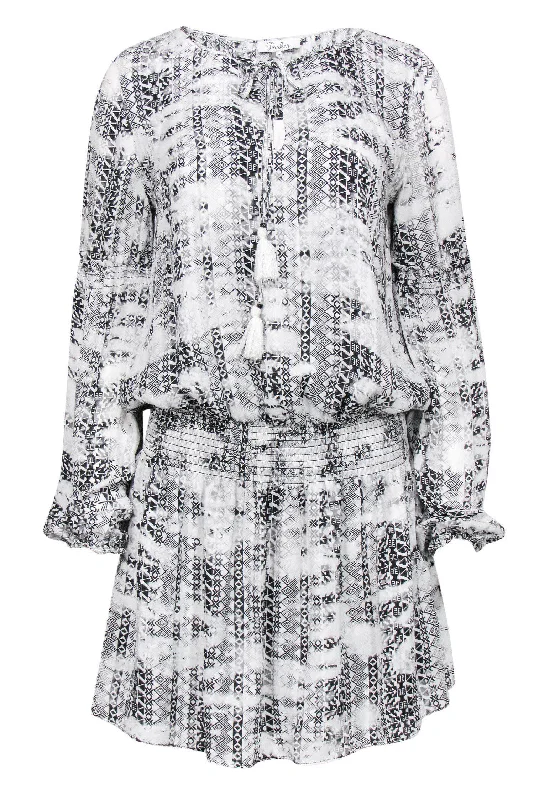 Pleated Women Dress with a Timeless and Elegant Texture Pleated Women Dress with a Timeless and Elegant Texture Parker - Black & White Geometric Print Shift Dress Sz M Pleated Women Dress with a Timeless and Elegant Texture Pleated Women Dress with a Timeless and Elegant Texture Parker - Black & White Geometric Print Shift Dress Sz M