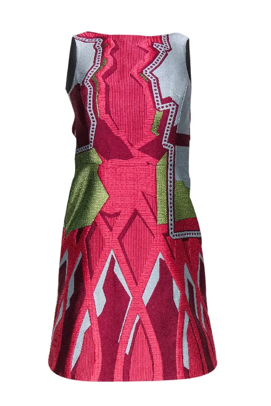 Maxi Women Dress with Floral Print for a Bohemian Vibe Maxi Women Dress with Floral Print for a Bohemian Vibe Peter Pilotto - Asymmetrical Aztec Print Fit & Flare Dress Sz 2 Maxi Women Dress with Floral Print for a Bohemian Vibe Maxi Women Dress with Floral Print for a Bohemian Vibe Peter Pilotto - Asymmetrical Aztec Print Fit & Flare Dress Sz 2
