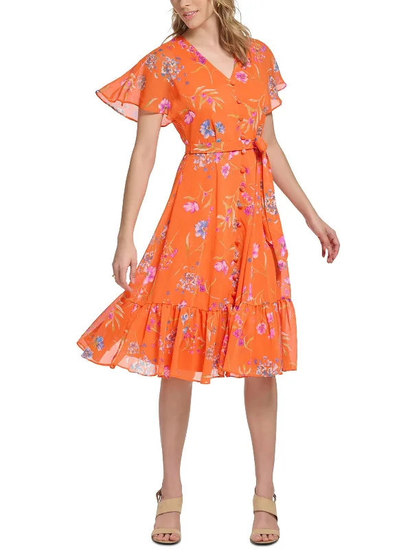 Empire Waist Women Dress to Accentuate the Bust and Conceal the Waist Empire Waist Women Dress to Accentuate the Bust and Conceal the Waist Petites Womens Floral Print Knee Length Fit & Flare Dress Empire Waist Women Dress to Accentuate the Bust and Conceal the Waist Empire Waist Women Dress to Accentuate the Bust and Conceal the Waist Petites Womens Floral Print Knee Length Fit & Flare Dress