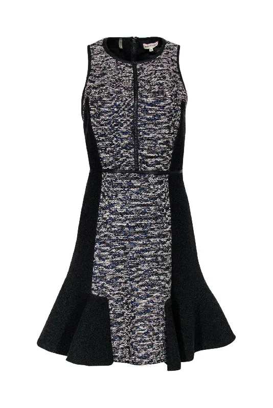 Halter Neck Women Dress to Show Off the Shoulders and Neckline Halter Neck Women Dress to Show Off the Shoulders and Neckline Rebecca Taylor - Grey & Metallic Blue Paneled Tweed Dress w/ Peplum Sz 6 Halter Neck Women Dress to Show Off the Shoulders and Neckline Halter Neck Women Dress to Show Off the Shoulders and Neckline Rebecca Taylor - Grey & Metallic Blue Paneled Tweed Dress w/ Peplum Sz 6