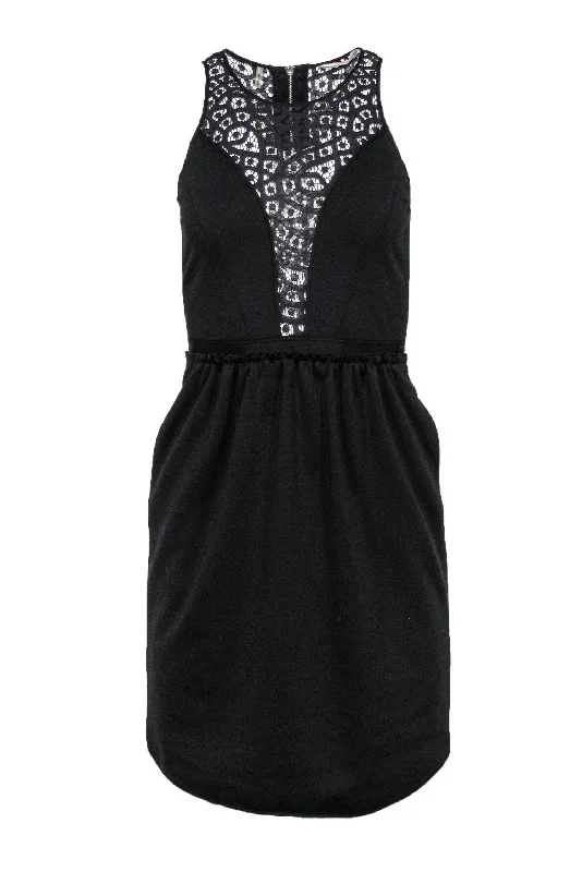 Pleated Women Dress with a Timeless and Elegant Texture Pleated Women Dress with a Timeless and Elegant Texture Rebecca Taylor - Black Sleeveless Fit & Flare Dress w/ Lace Paneling Sz 0 Pleated Women Dress with a Timeless and Elegant Texture Pleated Women Dress with a Timeless and Elegant Texture Rebecca Taylor - Black Sleeveless Fit & Flare Dress w/ Lace Paneling Sz 0