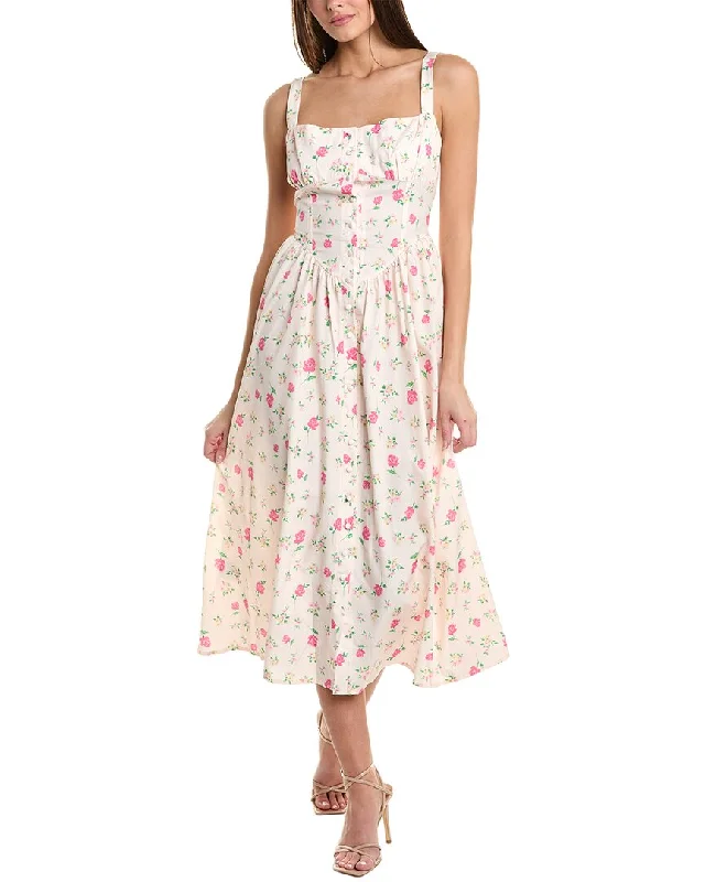 Strapless Women Dress with a Built - in Bra for Comfort and Support Strapless Women Dress with a Built - in Bra for Comfort and Support REVERIEE Button Front Midi Dress Strapless Women Dress with a Built - in Bra for Comfort and Support Strapless Women Dress with a Built - in Bra for Comfort and Support REVERIEE Button Front Midi Dress