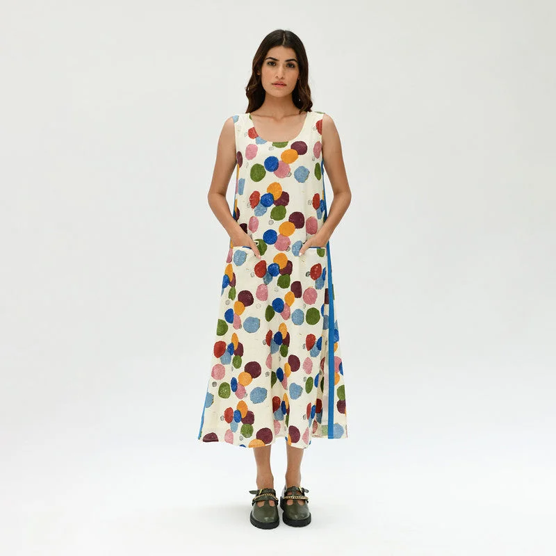 Wrap - Style Women Dress with Adjustable Fit for All Body Types Wrap - Style Women Dress with Adjustable Fit for All Body Types Organic Cotton Maxi Dress | Multicolour Wrap - Style Women Dress with Adjustable Fit for All Body Types Wrap - Style Women Dress with Adjustable Fit for All Body Types Organic Cotton Maxi Dress | Multicolour